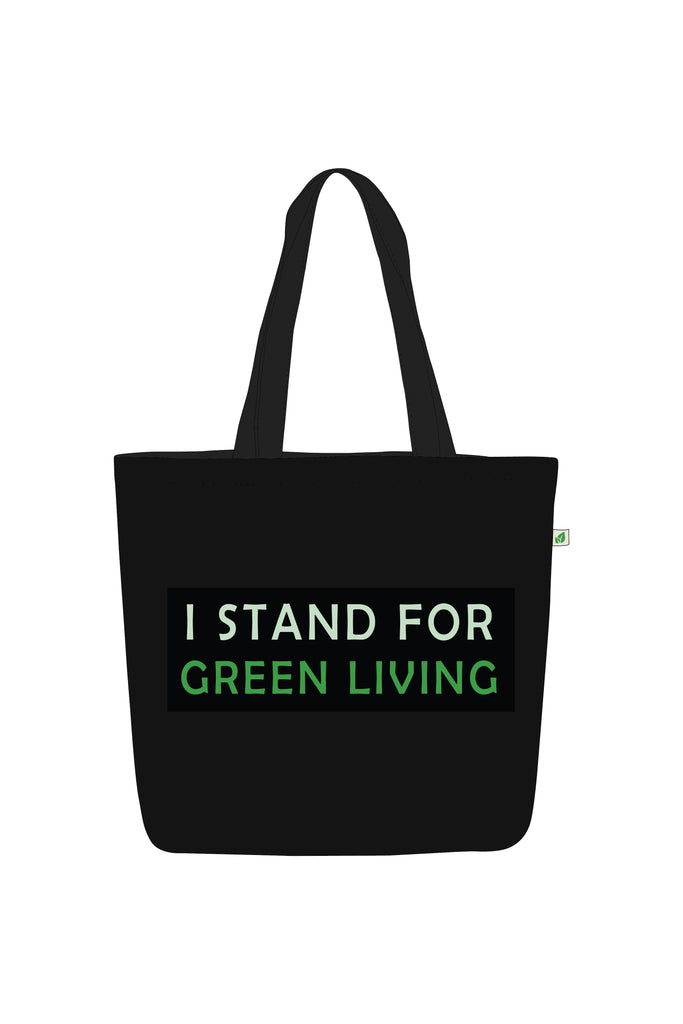 Go Green Tote Bag With Zipper – The STATIC Store
